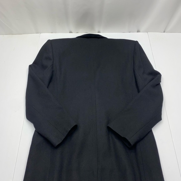 Casual Corner VNT Black Double-Breasted Blazer W 10P Velvet Collar Lined Pockets - Picture 5 of 15